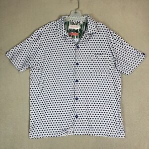 Sealskinz Shirt Mens XL White Walsoken Short Sleeve UV Protection‎ Button Up